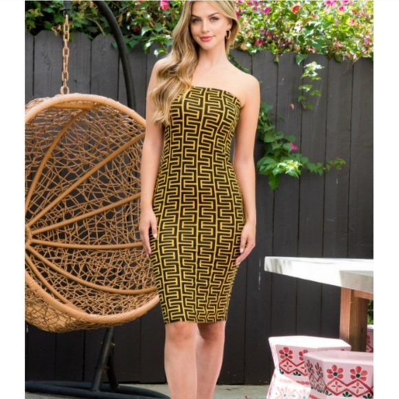 Euphoria Dresses & Skirts - 70125  Strapless Bodycon Dress